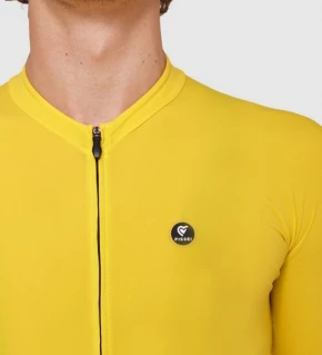 PISSEI Maillot Manga Corta Hombre Primapelle amarillo