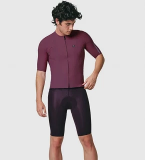 PISSEI Maillot Manga Corta Hombre Primapelle granate