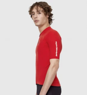 PISSEI Maillot Manga Corta Hombre Primapelle rojo