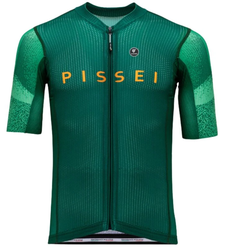 PISSEI Maillot Manga Corta Hombre Sanremo verde