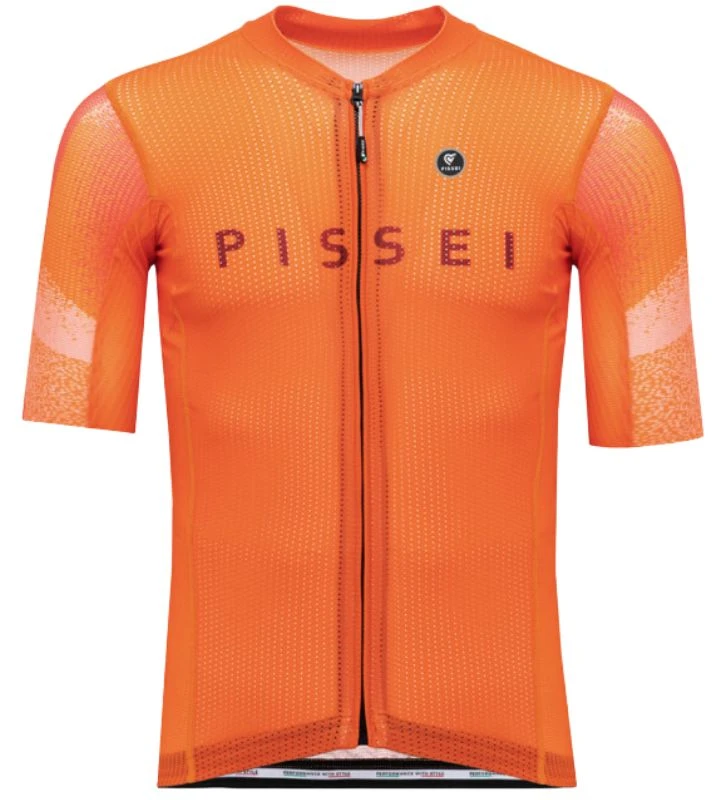 PISSEI Maillot Manga Corta Hombre Sanremo naranja