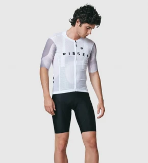 PISSEI Maillot Manga Curta Homem Sanremo branco