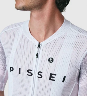 PISSEI Maillot Manga Curta Homem Sanremo branco