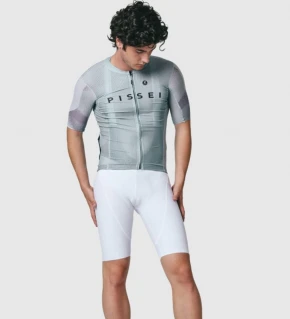 PISSEI Maillot Manga Corta Hombre Sanremo gris