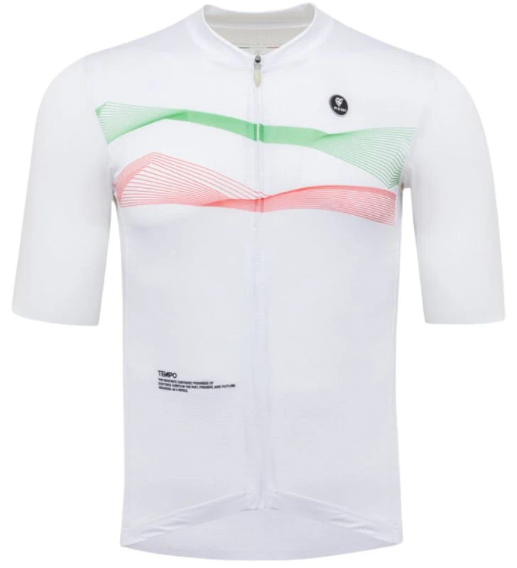 PISSEI Maillot Manga Corta Hombre Tempo blanco Italia