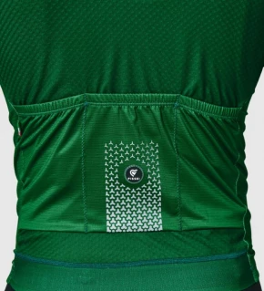 PISSEI Maillot Manga Corta Hombre Tempo Animal verde