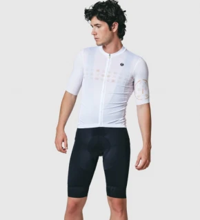 PISSEI Maillot Manga Corta Hombre Tempo Animal blanco