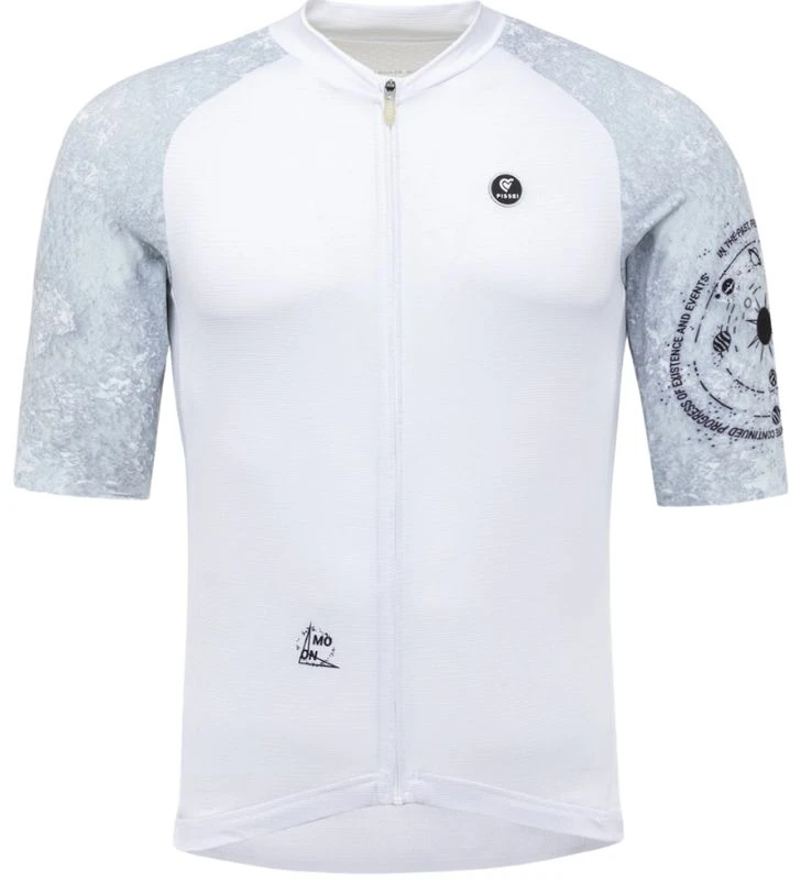 PISSEI Maillot Manga Corta Hombre Tempo Sistema Solar blanco