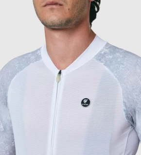 PISSEI Maillot Manga Corta Hombre Tempo Sistema Solar blanco