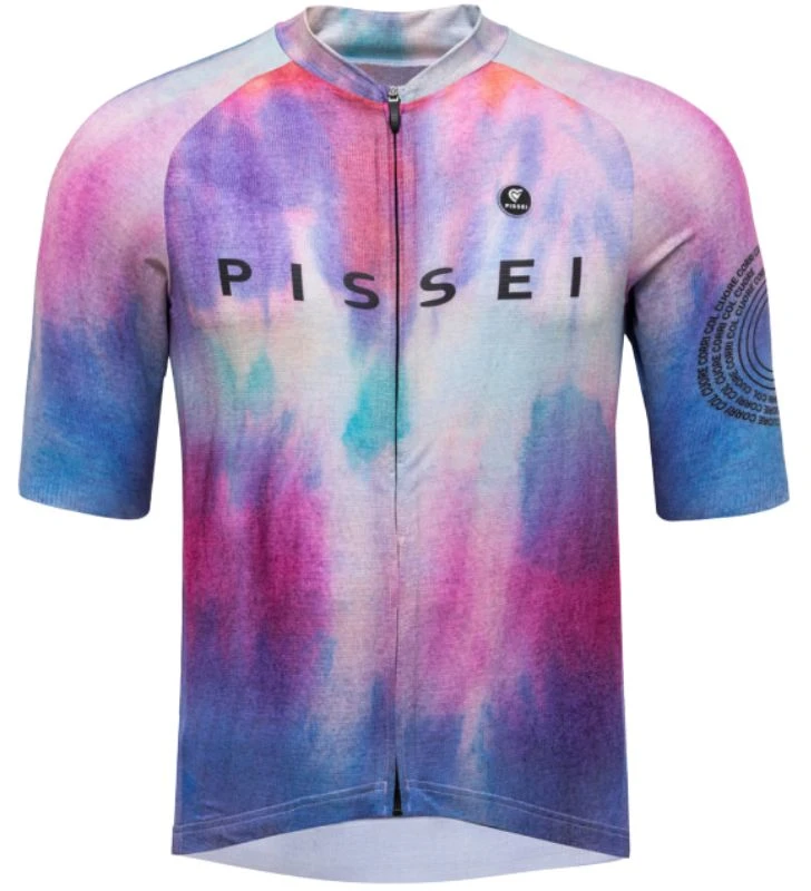 PISSEI Maillot Manga Corta Hombre Tempo Surreal Fade