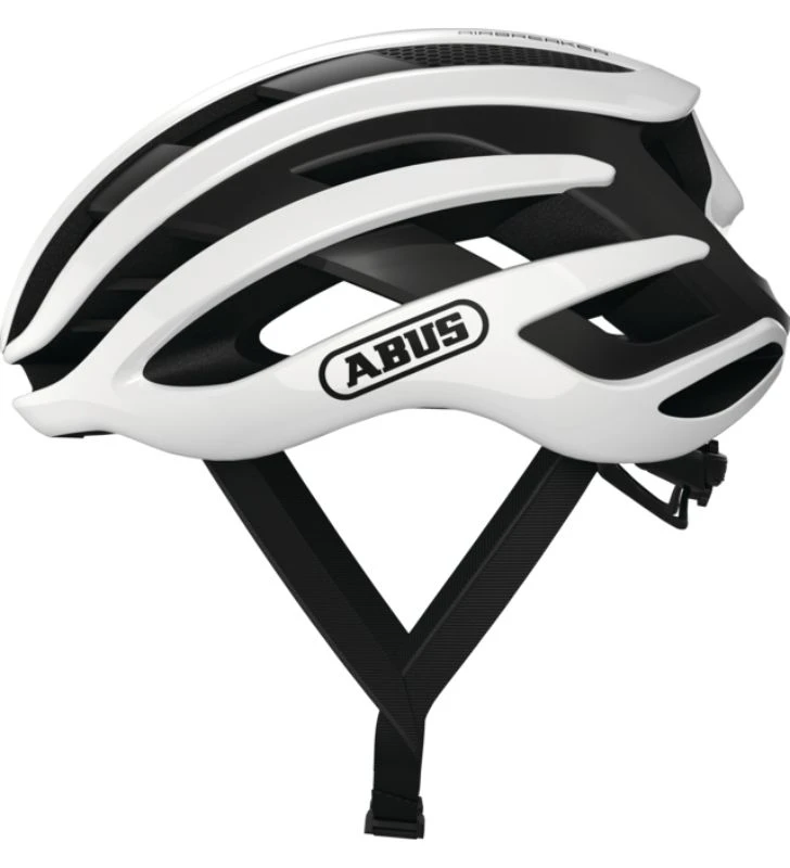 ABUS Capacete Estrada Airbreaker branco / preto