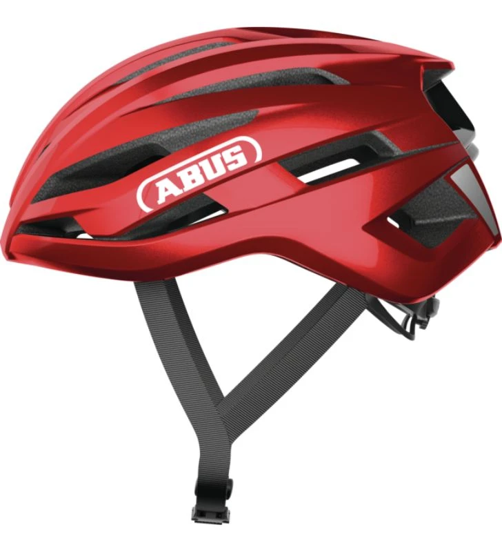 ABUS Capacete Estrada Stormchaser Ace vermelho