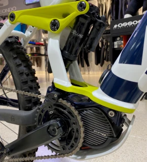 HUSQVARNA Hard Cross HC7 azul / blanco / amarillo