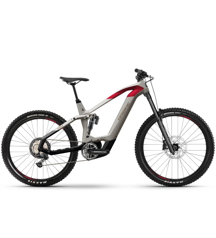 HAIBIKE Hybe 9 cinza / vermelho