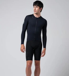 GOBIK Maillot Manga Larga Unisex Avalon Ink Black