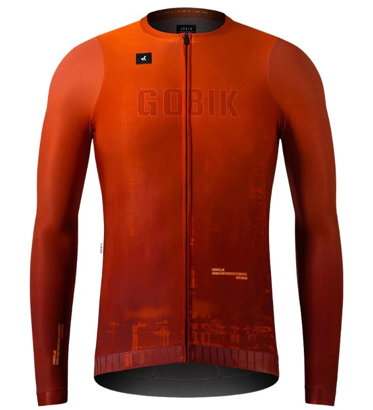 GOBIK Maillot Manga Larga Unisex CX Pro 3.0 Burnt Orange