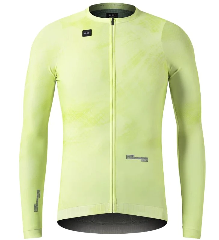 GOBIK Maillot Manga Larga Unisex CX Pro 3.0 Shadow Lime