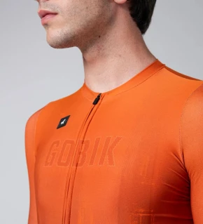 GOBIK Maillot Manga Larga Unisex CX Pro 3.0 Burnt Orange