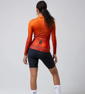 GOBIK Maillot Manga Larga Unisex CX Pro 3.0 Burnt Orange