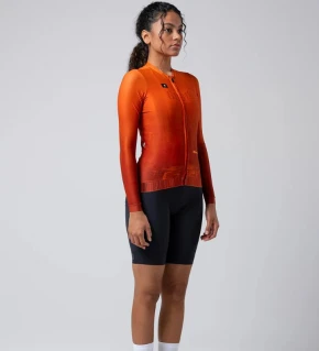 GOBIK Maillot Manga Larga Unisex CX Pro 3.0 Burnt Orange