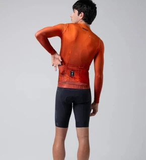 GOBIK Maillot Manga Larga Unisex CX Pro 3.0 Burnt Orange