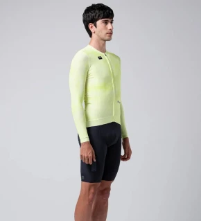 GOBIK Maillot Manga Larga Unisex CX Pro 3.0 Shadow Lime