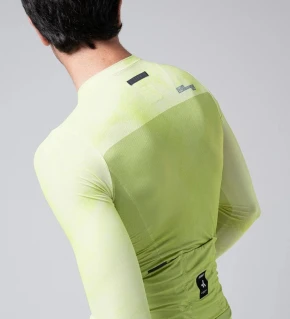 GOBIK Maillot Manga Larga Unisex CX Pro 3.0 Shadow Lime