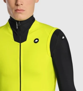 ASSOS Chaleco Equipe R 2/3 S11 amarillo / negro