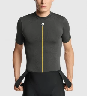 ASSOS Camisola Térmica Manga Curta 2/3 P1 cinza