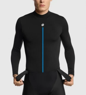 ASSOS Camisola Térmica Manga Longo 3/3 P1 preto