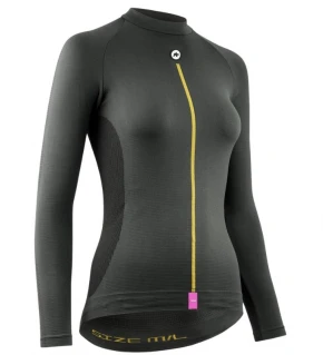 ASSOS Camisola Térmica Mulher Manga Longo 2/3 P1 cinza