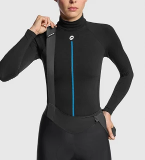 ASSOS Camiseta Térmica Mujer Manga Larga 3/3 P1 negro