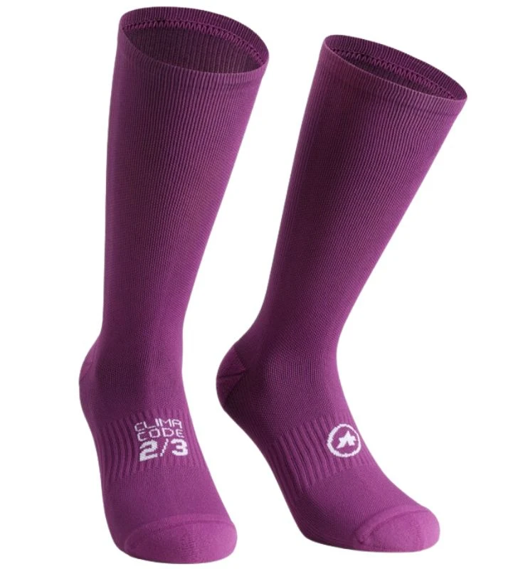 ASSOS Meias 2/3 Unisea violeta