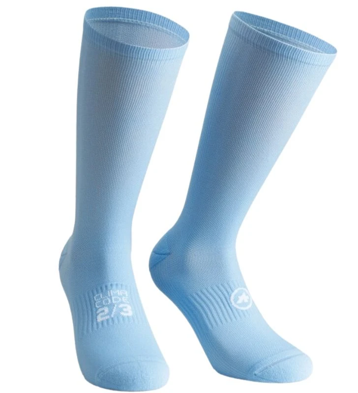 ASSOS Meias 2/3 Unisea azul