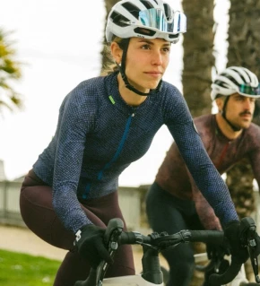 ETXEONDO Maillot Manga Larga Mujer Térmico Ika marrón