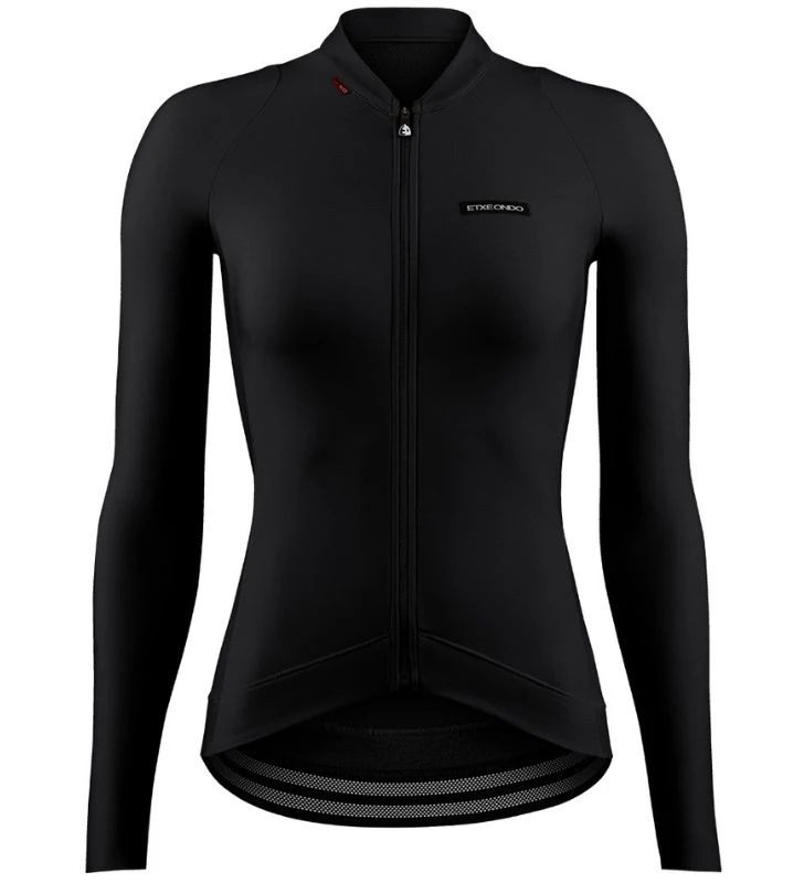 ETXEONDO Maillot Manga Longo Mulher Térmica Alda Thermo preto