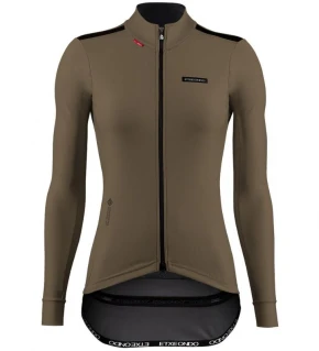 ETXEONDO Chaqueta Mujer Dena Gore-Tex Windstopper pardo