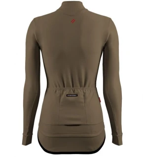 ETXEONDO Chaqueta Mujer Dena Gore-Tex Windstopper pardo