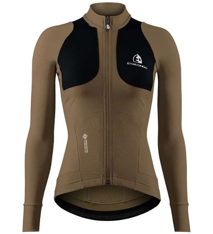 ETXEONDO Casaco Mulher Teknika Gore-Tex Windstopper pardo