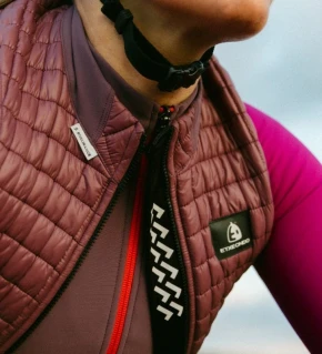 ETXEONDO Colete Mulher Ara Primaloft beringela