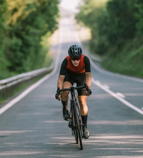 ETXEONDO Buzo Manga Corta Fem Bat Mujer rojo caldera