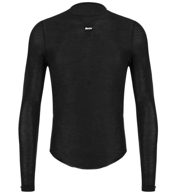 SANTINI Camiseta Interior Manga Larga Dry negro