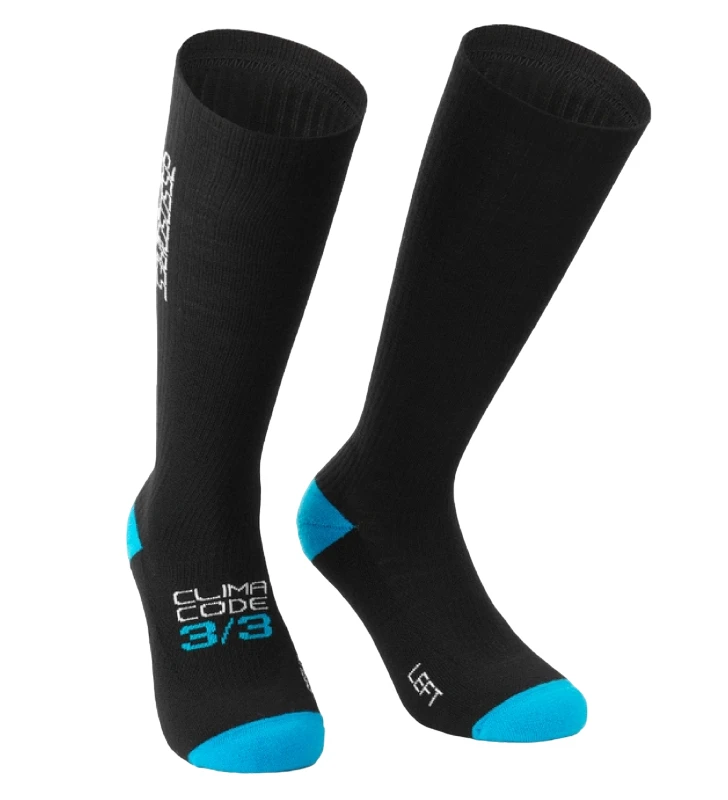 ASSOS Calcetines Ultraz 3/3 Fugu Black Series