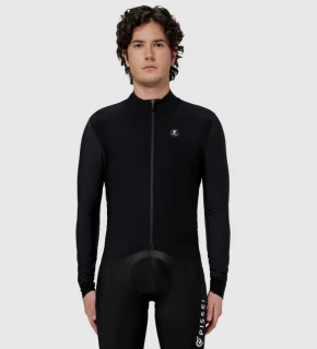 PISSEI Maillot Manga Larga Hombre Monviso negro