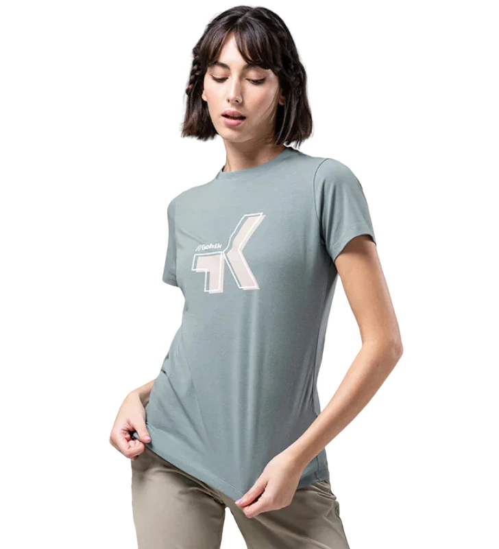 GOBIK Camiseta Manga Corta Algodón Mujer Rest Trooper