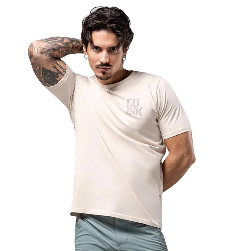 GOBIK Camiseta Manga Corta Algodón Hombre Rest Angora