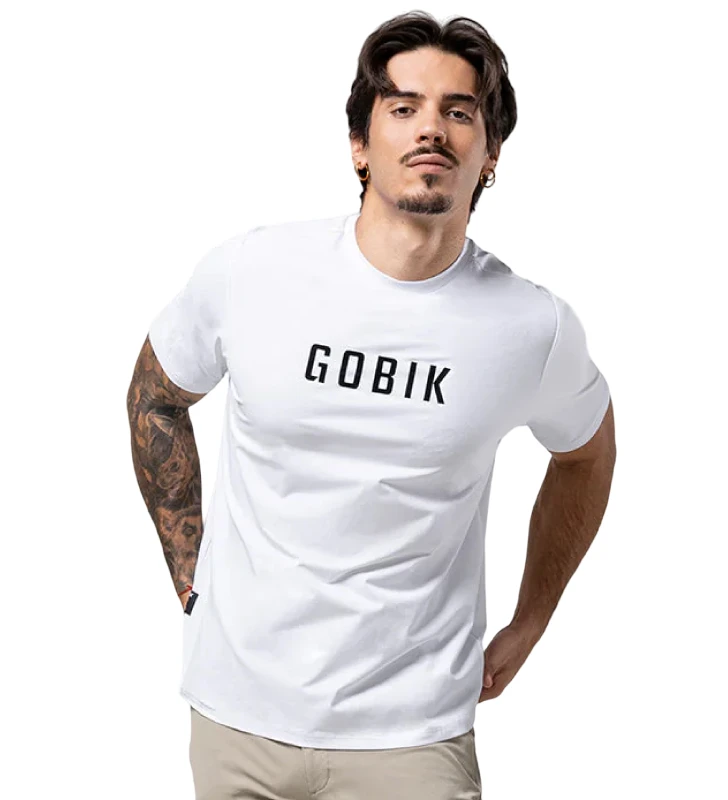 GOBIK Camisola Manga Curta Unisex Native White