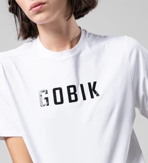 GOBIK Camisola Manga Curta Unisex Native White