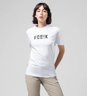 GOBIK Camisola Manga Curta Unisex Native White