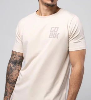 GOBIK Camiseta Manga Corta Algodón Hombre Rest Angora